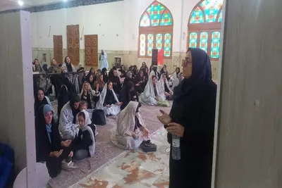 محفل قرآنی ایام فاطمیه در آستان امامزاده عبدالله(ع) آمل برگزار شد