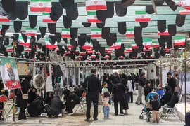 گلزار شهدا میزبان تاسوعا