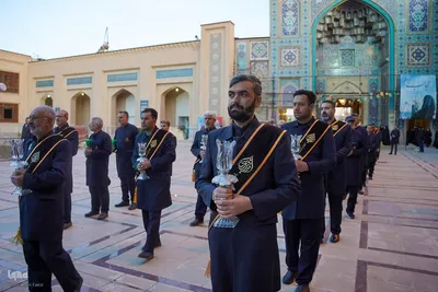 مراسم عزاداری شب بزرگداشت شهادت حضرت شاهچراغ(ع)