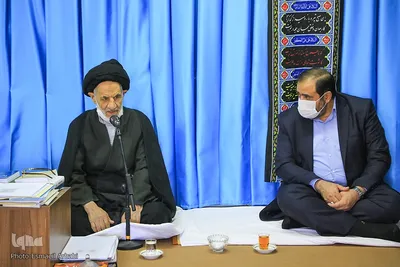 دیدار مدیرعامل باغ موزه انقلاب و دفاع مقدس با نماینده ولی‌فقیه در خراسان‌جنوبی