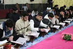 کرسی تلاوت قرآن به مناسبت دهه فجر در شهر سامن