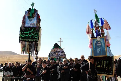 آیین عزاداری مردم روستای انجدان ـ اراک