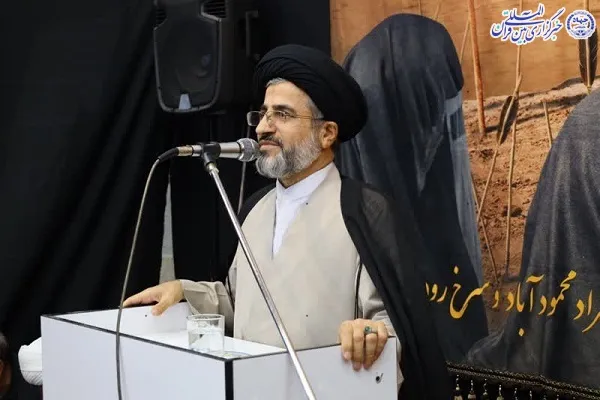 آیین تجلیل از خادمان حسینی موکب باب المراد شهرستان محمودآباد