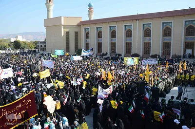 مراسم راهپیمایی ۱۳ آبان در تبریز