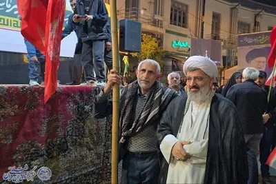پنجاه و نهمین  اجتماع  مردم انقلابی  بابلسر در بیعت با رهبری و دفاع ملی