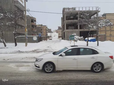 طبیعت برفی مناطق شهری و روستایی اهر