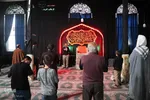 مراسم معنوی اعتکاف رمضانیه در مساجد ملایر‎‎