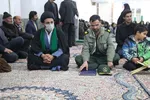 تجلیل از فعالان طرح تربیت ۳۱۳ حافظ قرآن در روستای موسویه خراسان جنوبی
