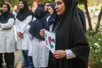 تجمع پرستاران و پزشکان شیراز در حمایت از مردم غزه