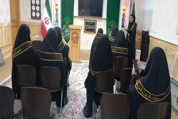 زائران نیجریه‌ای در عزاداری شهادت حضرت رقیه(س) حرم رضوی + عکس