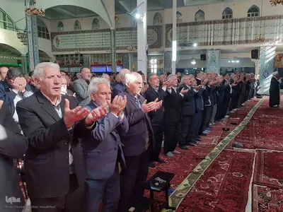 برپایی میز خدمت در مصلی نماز جمعه شهرستان اهر