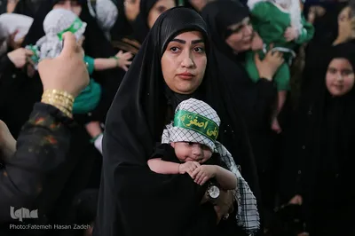 مراسم شیرخوارگان حسینی در یاسوج