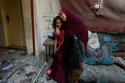 غزہ پر تیسرے روز بھی اسرائیل کی بمباری، جاں بحق فلسطینیوں کی تعداد  تیس سے زائد