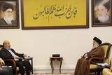 دیدار سیدحسن نصرالله با معاون حماس درباره تحولات غزه
