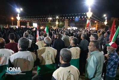 قافله عزاداری شام غریبان شهادت امام رضا(ع) در مبارکه