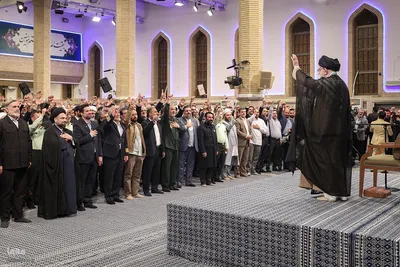 دیدار کارگزاران حج با رهبر معظم انقلاب