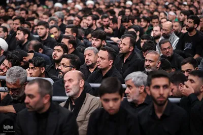 مراسم عزاداری شام غریبان در حسینیه امام خمینی(ره)