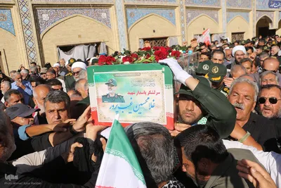 مراسم تشییع پیکر سرلشکر شهید «غلامحسین غیب‌پرور»
