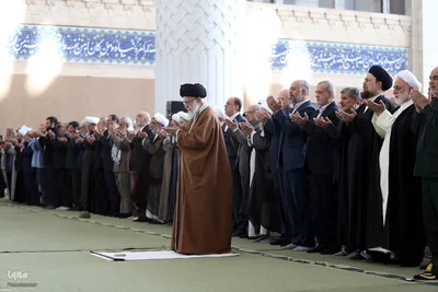 اقامه نماز عید فطر به امامت رهبر معظم انقلاب اسلامی