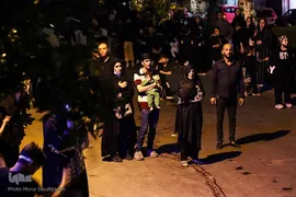 سینی‌گردانی در اهواز به یاد شهید نوجوان کربلا