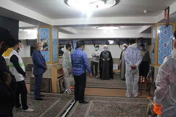 تشکیل ۲۵ اکیپ هیئتی برای ضدعفونی معابر و اماکن عمومی کردستان