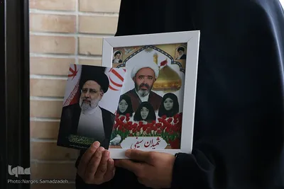 شور انتخابات در گلستان شهدای اصفهان