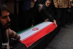 مراسم تشییع پیکر اسفندیار قره‌باغی 18 اذر ماه تبریز‎‎