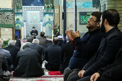 مراسم ترحیم والده مکرم رئیس شبکه قرآن سیما