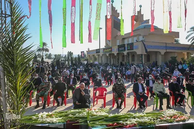 استقبال از دو شهید دفاع مقدس در شیراز