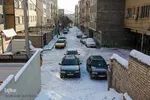 بارش برف در مشهد
