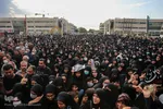 تشییع پیکر پنج شهید مدافع حرم در مشهد
