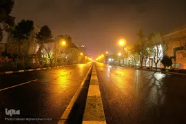تردد ممنوع! ۲۱ الی ۵بامداد 