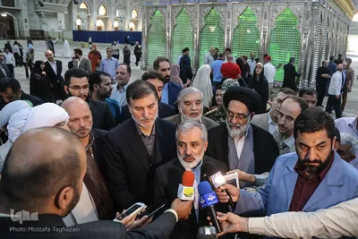 تجدید میثاق کارکنان شورای هماهنگی تبلیغات اسلامی با آرمان‌های امام خمینی(ره)