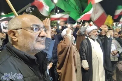 چهل و چهارمین اجتماع و ایستادگی مردم غیور شهرستان بابلسر