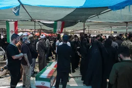 تشییع شهدای تهران در تجاوز رژیم اشغالگر صهیونیستی