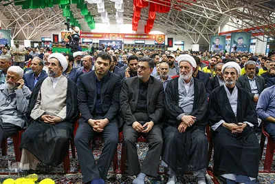 سوگواره هفتمین روز شهادت رئیس‌جمهور در اصفهان