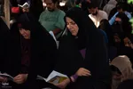 قرائت دعای عرفه در باغ رضوان اصفهان