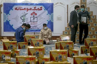 رزمایش کمک مومنانه «پویش همکلاسی مهربان» بسیج دانش آموزی درامامزاده ابن باویه