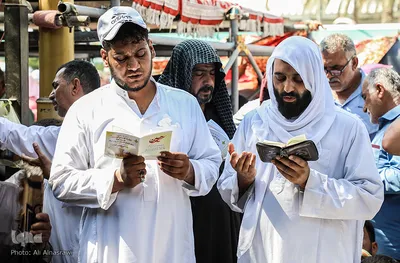 مراسم دعای عرفه در کربلای معلی