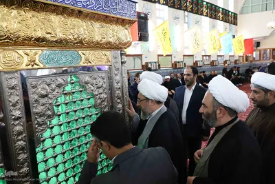 مراسم تکریم و معارفه امام جمعه سابق و جدید شهرستان اهر