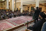 مراسم عزداری شب شهادت امام جعفر صادق علیه السلام در سوّمین حرم اهل‌بیت علیهم السلام‎