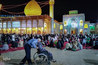 شب ولادت حضرت امام رضا(ع) در شاهچراغ(ع)