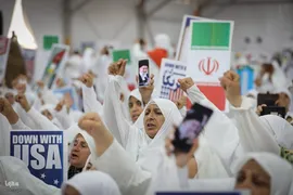 مراسم برائت از مشرکین در صحرای عرفات