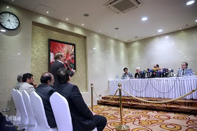 کنفرانس مطبوعاتی نوری المالکی معاون رئیس جمهور عراق