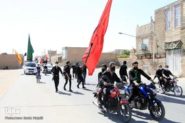 عزاداری خودرویی روز تاسوعا