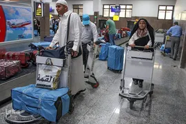 بازگشت نخستین گروه از حجاج استان فارس به شیراز