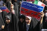عکس | راهپیمایی ۱۳ آبان در قزوین