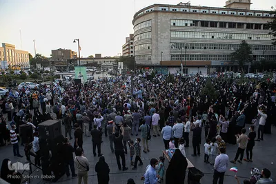 جشن خیابانی دهه کرامت در تهران