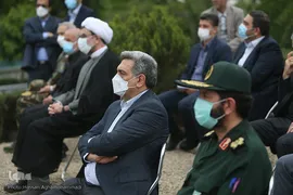 مراسم رونمایی از تندیس سپهبد شهید، سردار حاج قاسم سلیمانی در تقاطع بزرگراه شهید قاسم سلیمانی و بزرگراه شهید مدرس