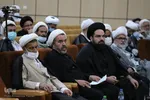 نشست حجت‌الاسلام والمسلمین سید عبدالفتاح نواب، نماینده ولی فقیه در امور حج و زیارت با روحانیون کاروان های حج و زیارت استان فارس